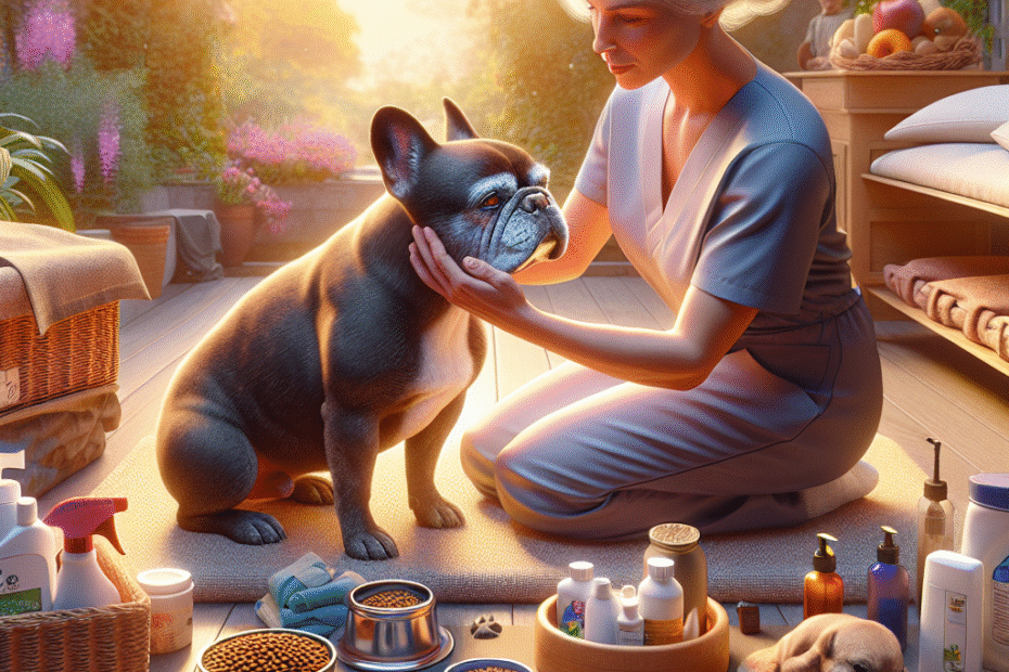 Kako se brinuti za starijeg francuskog buldogafile