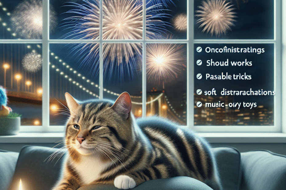 Kako smiriti macku kod vatrometa i bucnih slavljafile