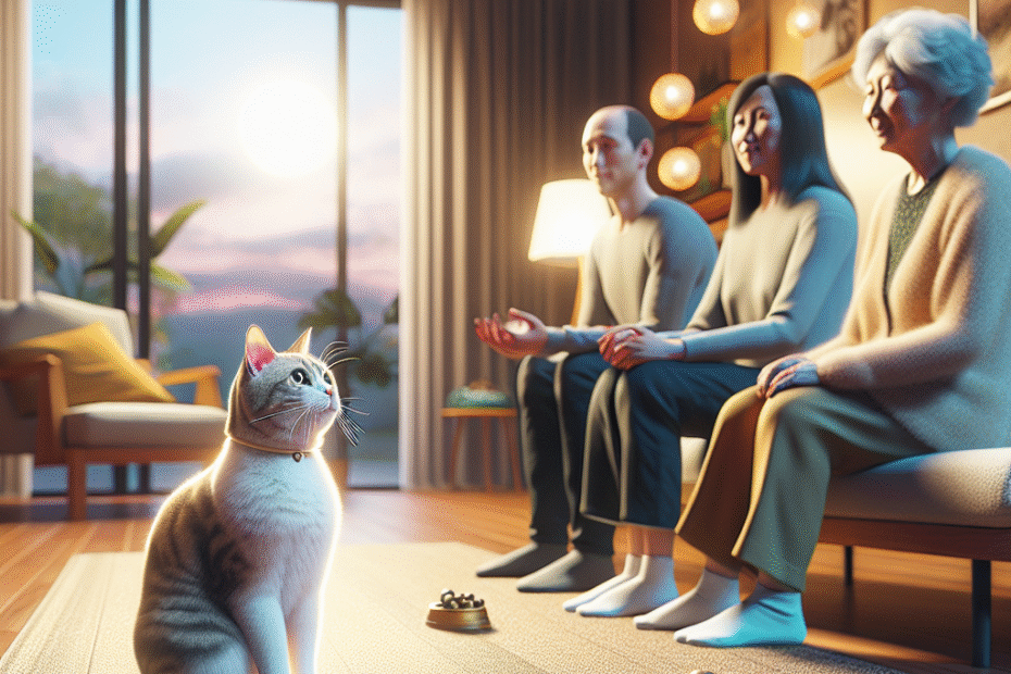 Kako nauciti macku da mirno pozdravi gostefile