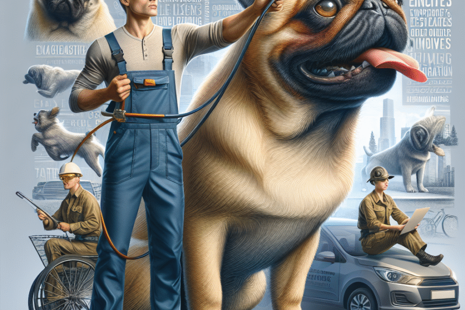 Mopsevi kao radni psi Njihove nevjerojatne sposobnostifile