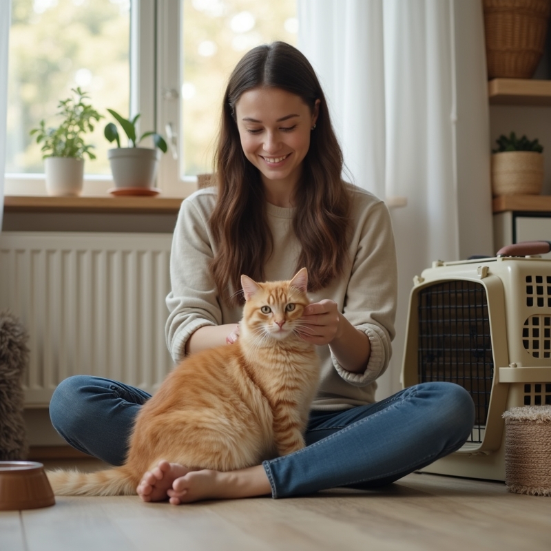 Prva mačka u toplom domu uz pripremljene osnovne potrepštine